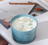 Crystal Glass Handmade Aromatherapy Candle – Elegant and Tranquil - candletown.net